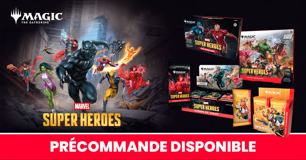 MARVEL SUPER HEROES – COLECCIÓN EN PREVENTA